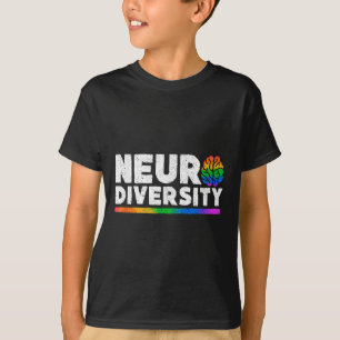 Neurodiversity Autism Adhd Mental Health Awareness T-Shirt