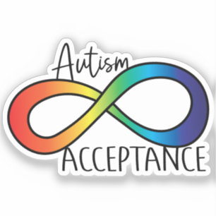 Neurodiversity Autism Awareness Acceptance Rainbow