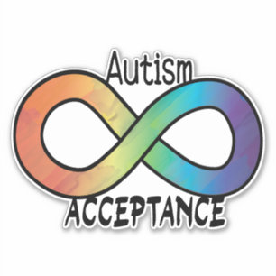 Neurodiversity Autism Awareness Acceptance Rainbow