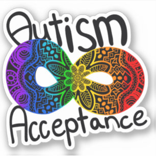 Neurodiversity Autism Awareness Acceptance Rainbow