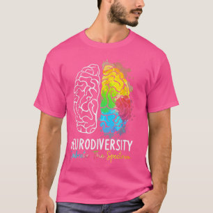 Neurodiversity - Autism Spectrum ASD ADHD Rainbow T-Shirt