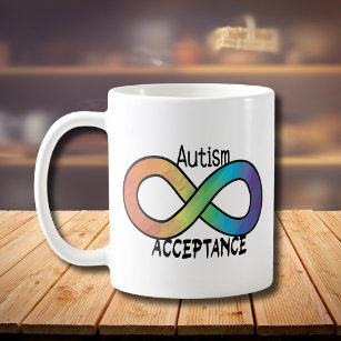 Neurodiversity Awareness   Autism Acceptance Coffee Mug