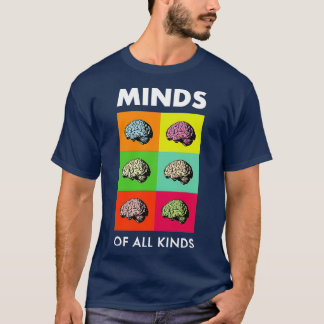 Neurodiversity Brain ADHD Autism Awareness 1 T-Shirt