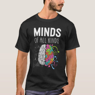 Neurodiversity Brain ADHD Autism Awareness T-Shirt