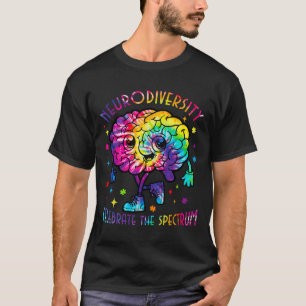 Neurodiversity Brain Autism Awareness Asd Adhd Men T-Shirt