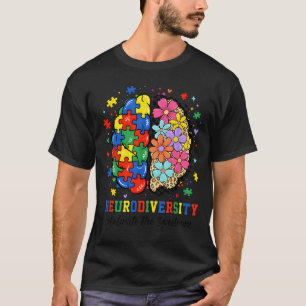 Neurodiversity Brain Autism Awareness ASD ADHD Men T-Shirt