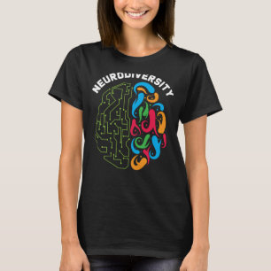 Neurodiversity Brain for Autism Awareness Surgeon T-Shirt