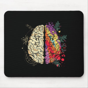 Neurodiversity Brain Mental Health Autism Awarenes Mouse Mat