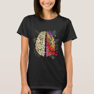 Neurodiversity Brain Mental Health Autism Awarenes T-Shirt