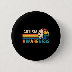 Neurodiversity Celebrate The Spectrum Brain Autism 6 Cm Round Badge