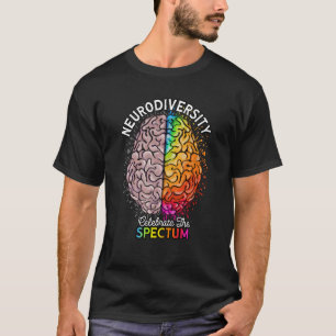 Neurodiversity Celebrate the Spectrum Men women ad T-Shirt