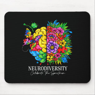 Neurodiversity celebrate the spectrum mouse mat