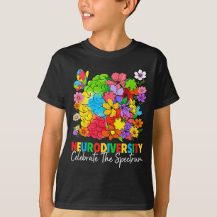 Neurodiversity celebrate the spectrum sped teacher T-Shirt