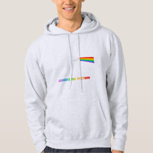 Neurodiversity, Celebrate The Spectrum. The brain  Hoodie