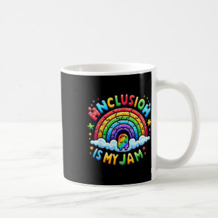 Neurodiversity Inclusion Is My Jam Autism Awarenes Coffee Mug