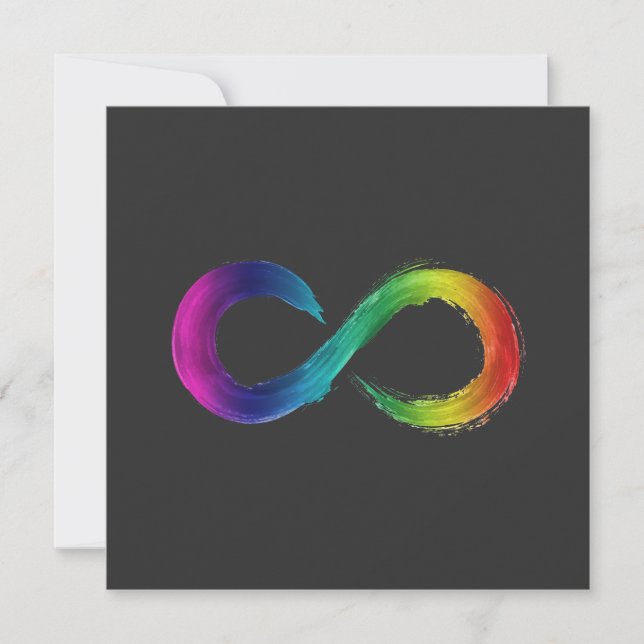 Neurodiversity Infinity Logo card  (Front)