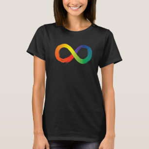 Neurodiversity Infinity Symbol Spectrum Autism Awa T-Shirt