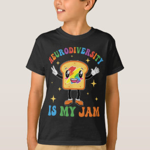Neurodiversity Is My-jam Autism Awareness Special  T-Shirt
