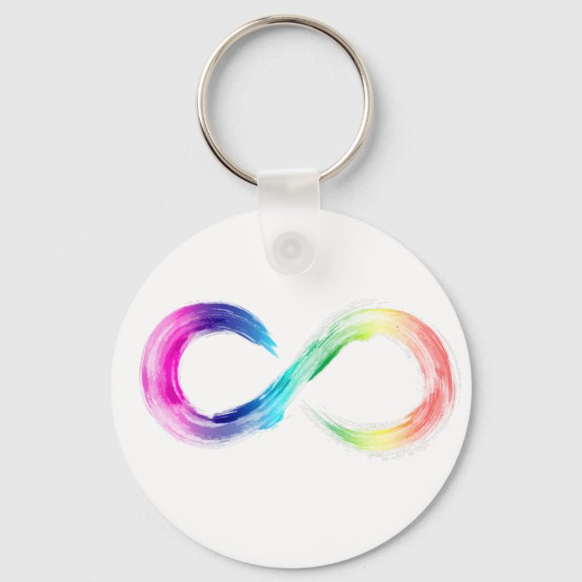 neurodiversity logo keychain (Front)