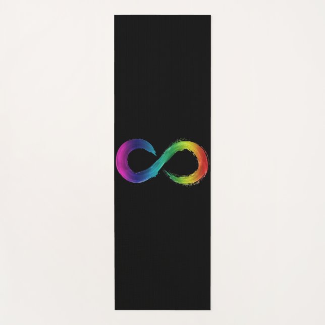 Neurodiversity logo yoga mat (Front)