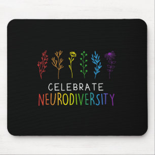Neurodiversity Mental Health Autism Awareness 1  Mouse Mat