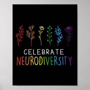 Neurodiversity Mental Health Autism Awareness 1 Poster