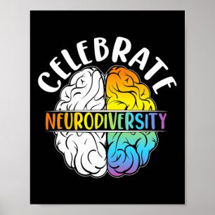Neurodiversity Mental Health Autism Awareness 2 Poster
