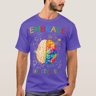 Neurodiversity Shirt Embrace ADHD Autism Awareness