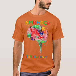 Neurodiversity Shirt Embrace ADHD Autism Awareness