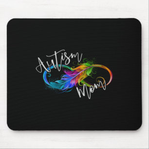 Neurodiversity Symbol Rainbow Infinity Autism Mum Mouse Mat