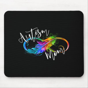 Neurodiversity Symbol Rainbow Infinity Autism Mum  Mouse Mat