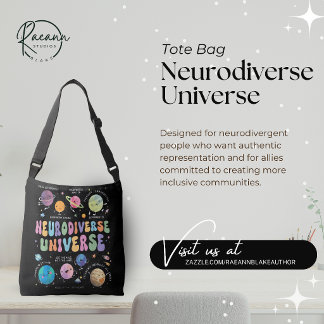Neurodiversity Universe Awareness Tote Bag