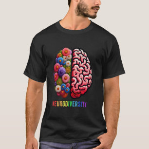 Neurodiversity We All Think Differently Autism Awa T-Shirt