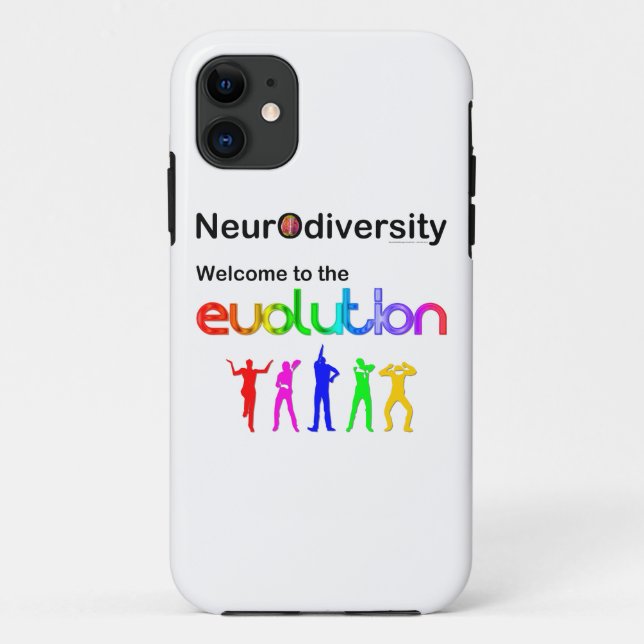 Neurodiversity Welcome to the Evolution Case-Mate iPhone Case (Back)