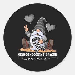 Neuroendocrine Cancer Awareness Classic Round Sticker
