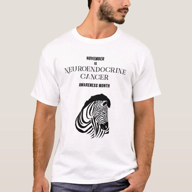 Neuroendocrine Cancer Awareness T-shirt (Front)