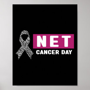 Neuroendocrine Cancer Awareness - World Net Cancer Poster
