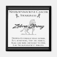Neuroendocrine Cancer Awareness  Zebra Strong