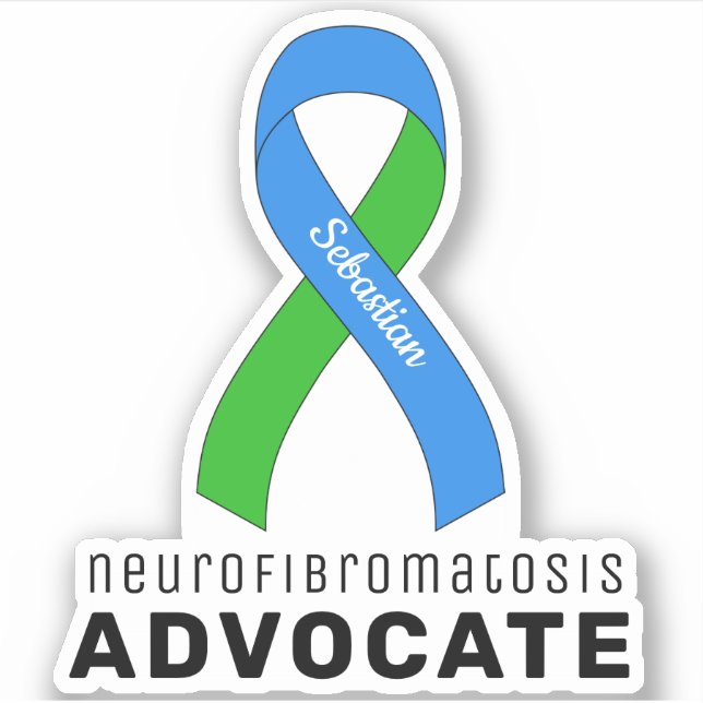 Neurofibromatosis Advocate Vinyl Sticker (Front)