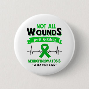 Neurofibromatosis Awareness Month Ribbon Gifts 6 Cm Round Badge
