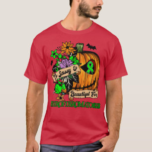 Neurofibromatosis Awareness retro halloween scary  T-Shirt