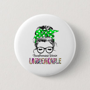 Neurofibromatosis Awareness Ribbon Support Gifts 6 Cm Round Badge