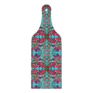 NEUROGRAPHIC SPRING FLOWERS WATERCOLORS CUTTING BOARD