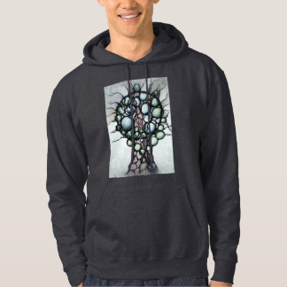 Neurographic Tree of Life Hoodie - Abstract Sphere
