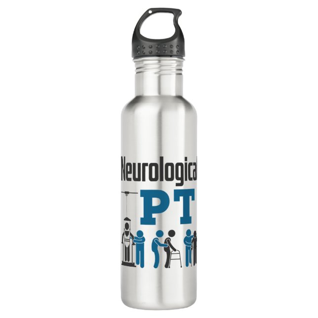 Neurological PT Physical Therapist Therapy 710 Ml Water Bottle (Front)