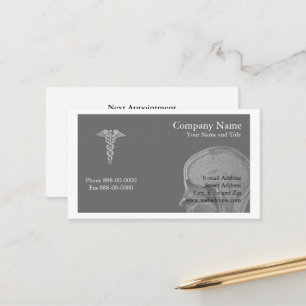 Neurologist Appointment Business Card