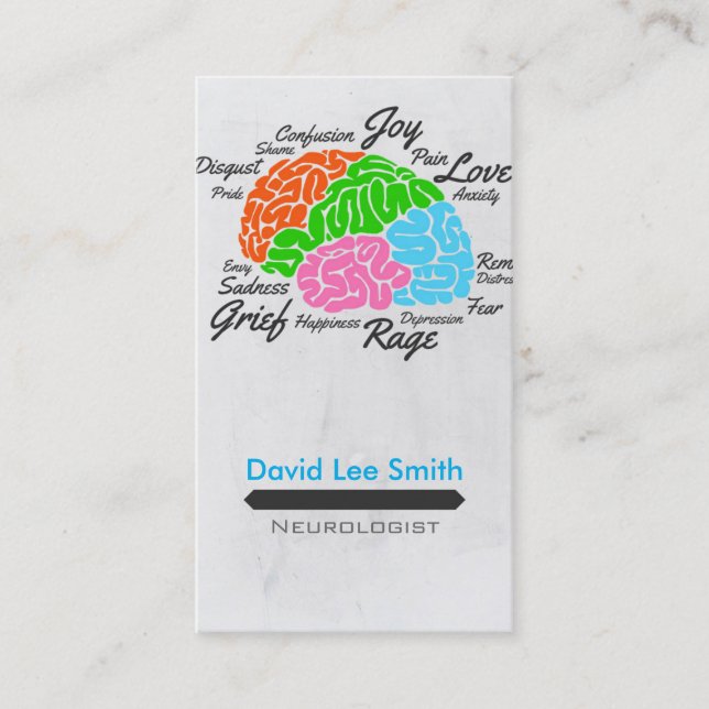 Neurologist Business Card (Front)