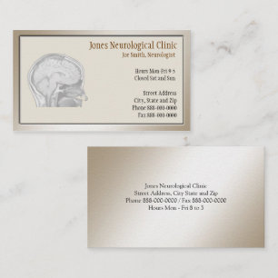 Neurologist Business Card