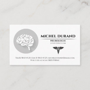 Neurologist Medical Business Cards