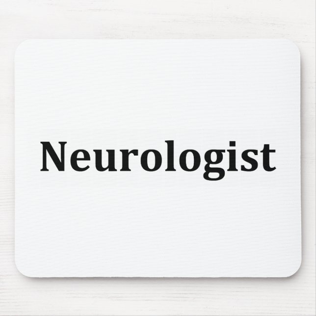Neurologist Mouse Mat (Front)